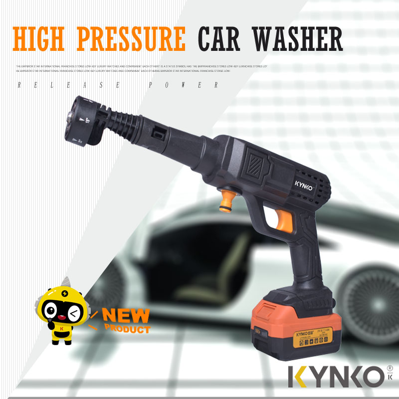 lavadora de carros sem fio de alta pressão